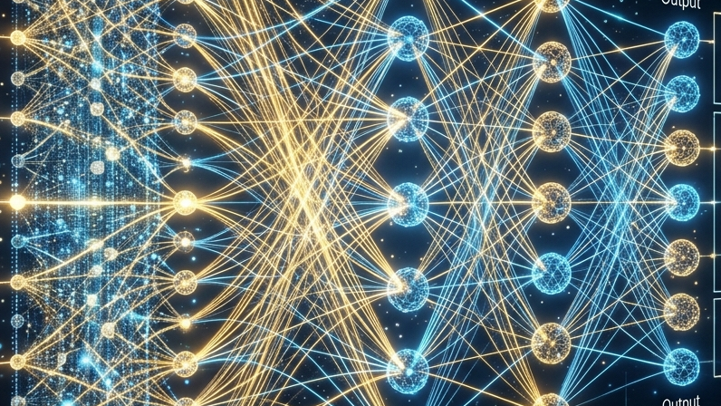 AI Neural Network Visualization