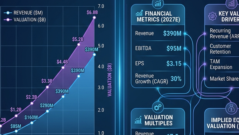 Company growth trajectory and valuation framework