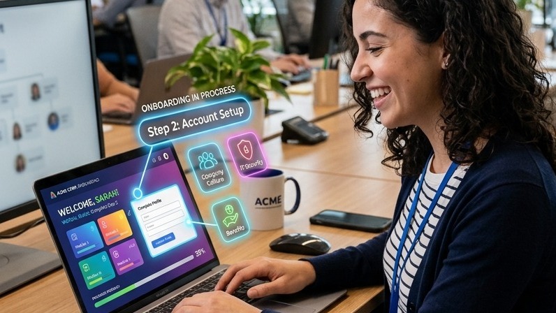 Personalized AI-First employee onboarding