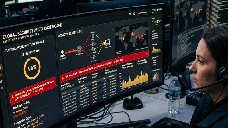 Security audit dashboard