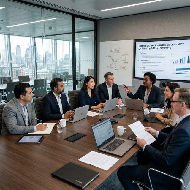 Strategic IT governance meeting